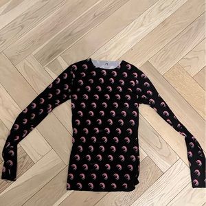 Marine serene bodysuit top stretchy xs